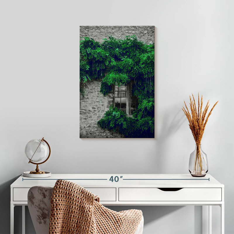 Lilie Botanical Window, 24" H x 16" W