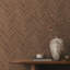 Woods and Wicker Collection Herringbone Wood Effect Wallpaper Roll-825099363