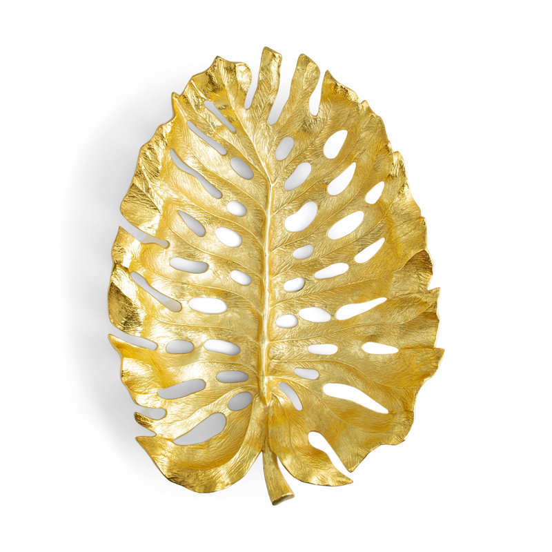 New Leaves Monstera Centerpiece Platter