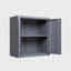 Armoire de rangement murale en métal avec porte