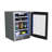 24 Inch Wide 16 Bottle and 70 Can Capacity Beverage Cooler with Alternating (Blue, White, Amber) LED lighting, Door Alarm, Touch Control Panel and Lockable Right Hinged Door-106569067