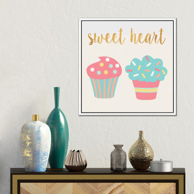 Cupcakes II by SD Graphics Studio - Gallery-Wrapped Canvas Giclée on Canvas