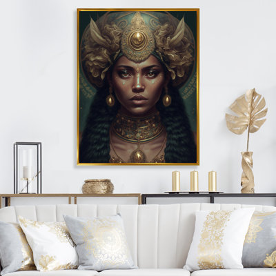 «Tiek Bohemian Woman with Traditional Coiffe I», reproduction sur toile