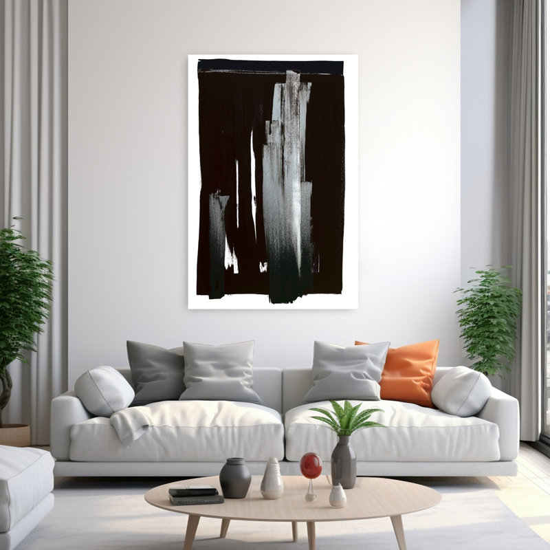 Art contemporain contemporain contemporain, H 60 po x l 40 po