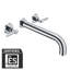 High Flow Rate Extra Long Spout Double Handle Wall Mounted-64613513-92914149