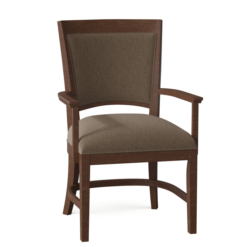Fauteuil Jefferson, Noyer, 3306 denim