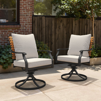 Tansi Swivel & Rocking Dining Chairs by Wildon Home