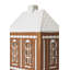 Lanterne de table en grès de 6,1 po Gingerbread