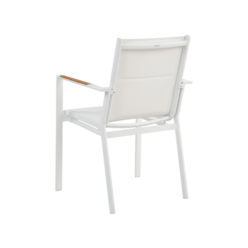Bucyrus 4 - Person Patio Dining Set with Round Table, White