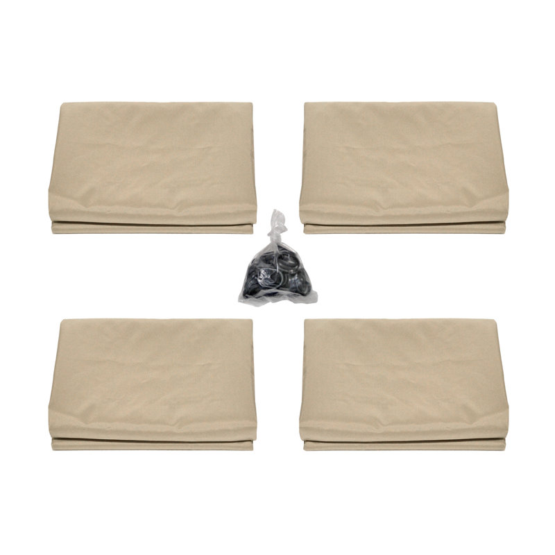 Rideau d'intimité Universal 4 panneaux, H 84 po x l 120 po x P 120 po