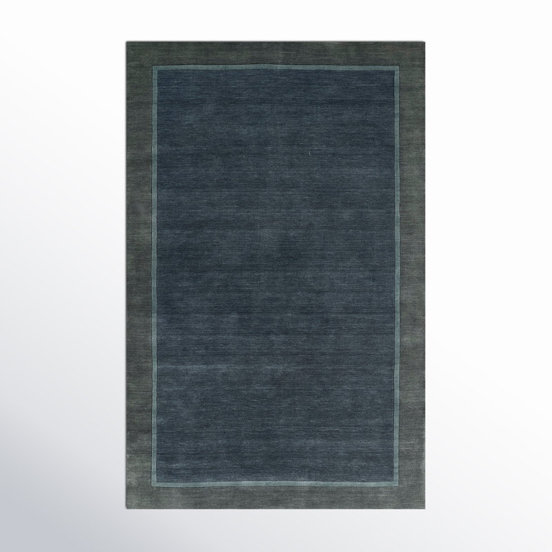 Beckton Wool Area Rug, Rectangle 5' x 8'