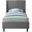Eva Upholstered Low Profile Platform Bed-273887489-273887501