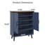 Armoire de rangement à chaussures à 5 niveaux avec portes-1212792294