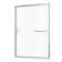 Shower Door 48" W X 72"H Single Sliding Bypass Shower Enclosure