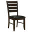 Chaises d'appoint rembourrées (ensemble de 2)