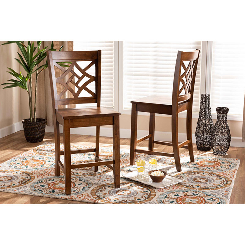 Tabouret de comptoir 24,2 po Heinemann, Chêne brun