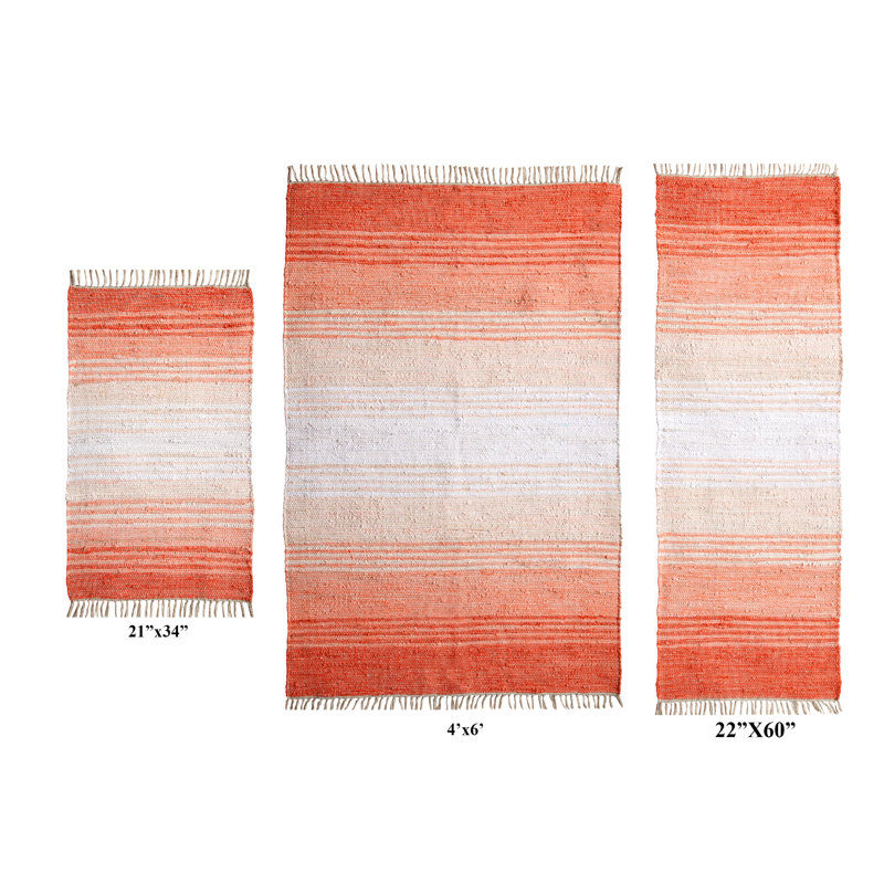 Tapis réversible en coton et polyester Richmond Gradation Collection