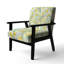 Fauteuil d'appoint floral Floral-376332679
