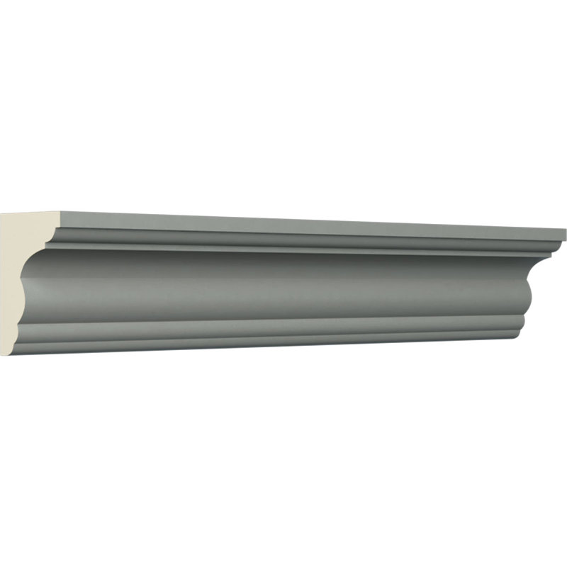 Queenstown White Polyurethane Crown Chair Rail Moulding Set