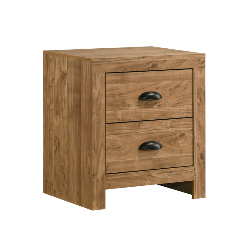 Table de nuit Westbrook Naturel, Naturel