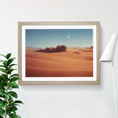 An Elegant Desert - Framed Print