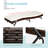 Outsunny Patio Chaise Lounge, Pool Chair With 5 Position Adjustable Backrest & Cushion, Outdoor PE Rattan Wicker Sun Tanning Seat, 78.75" X 28" X 35", Coffee