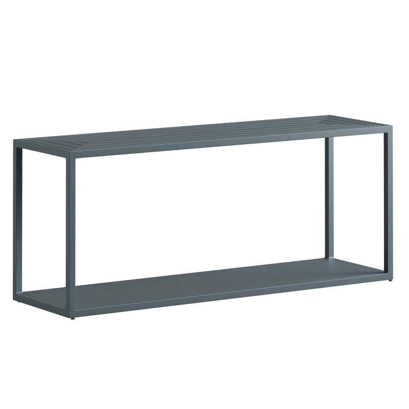 Console Table, Glacier Blue