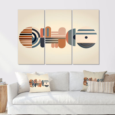 Ensemble d'art mural Minimal Geometrics