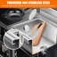 ZACOO 50.8 mm W Single Bowl Stainless Steel Freestanding Kitchen Sink