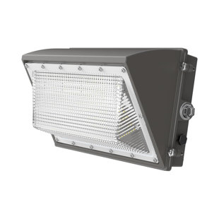 1 paquet de 160 W à DEL avec crépuscule à l'aube, 25 600 Lm 6 000 K à lumière extérieure, Ip65 éclairage extérieur pour le stationnement, cour