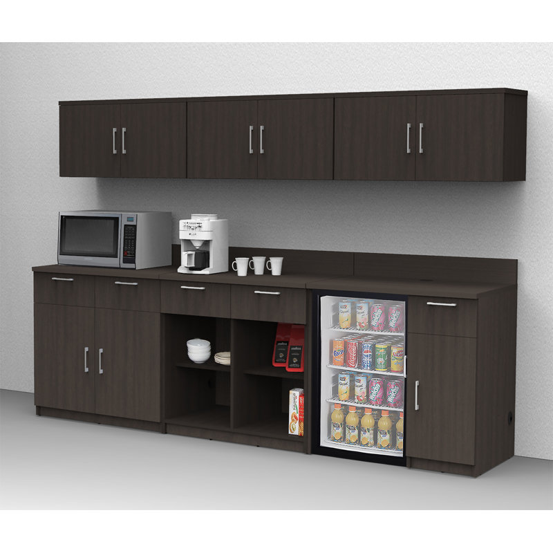 Breaktime 108 W x 24 D x 75 H Ready-to-Assemble in Matte