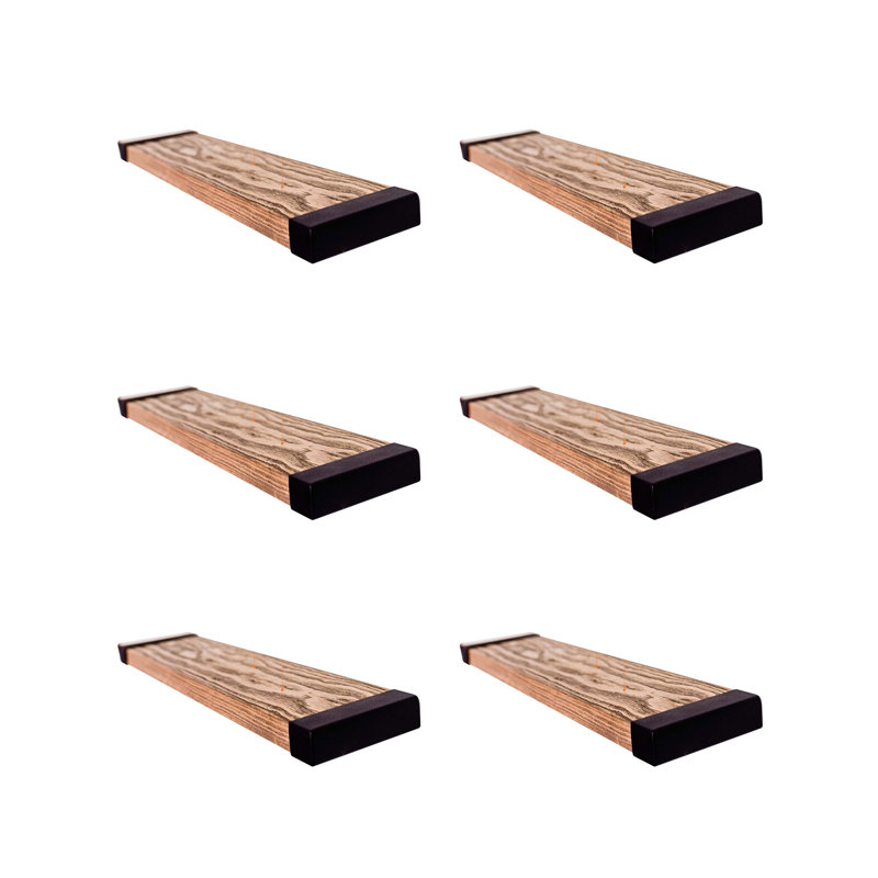 Bella 3 Piece Pine Floating Shelf