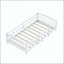 Full Size Montessori Floor Bed with Safety Guardrails-586375169-586375168