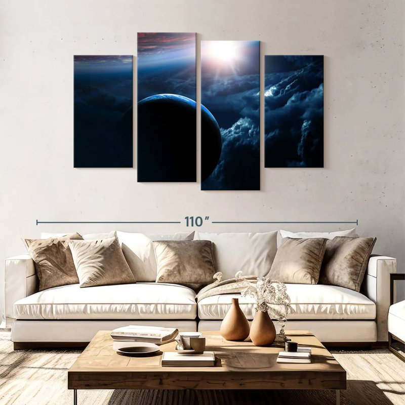 Oberle Space Sunrise, 54"H x 84"W
