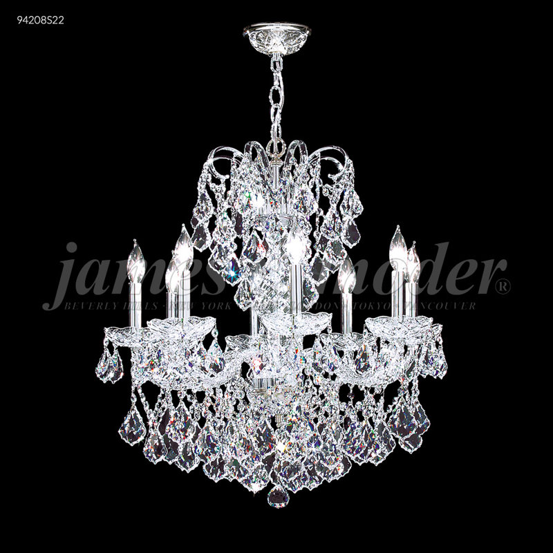 Vienna 8 - Light Chandelier, Swarovski Spectra