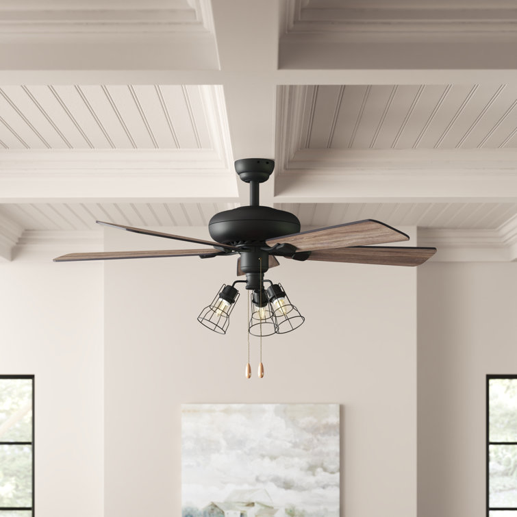 Three Posts™ Alexa 52" Ceiling Fan with LED Light  Reviews Wayfair