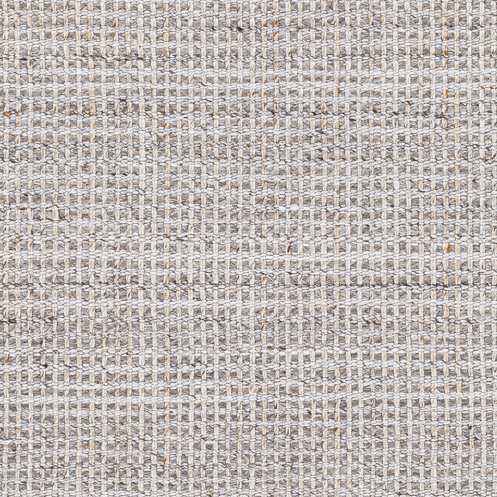 Viewcrest Hand-Woven Taupe Striped Rug, Runner 2'6" x 8'