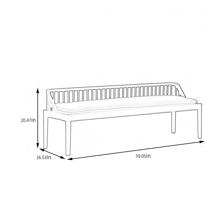 Monic Upholstered Bench