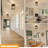 Dyanara Glass Semi Flush Mount