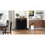 Armoire à café 31,6 po avec porte-bouteilles et tiroir de rangement-267531588