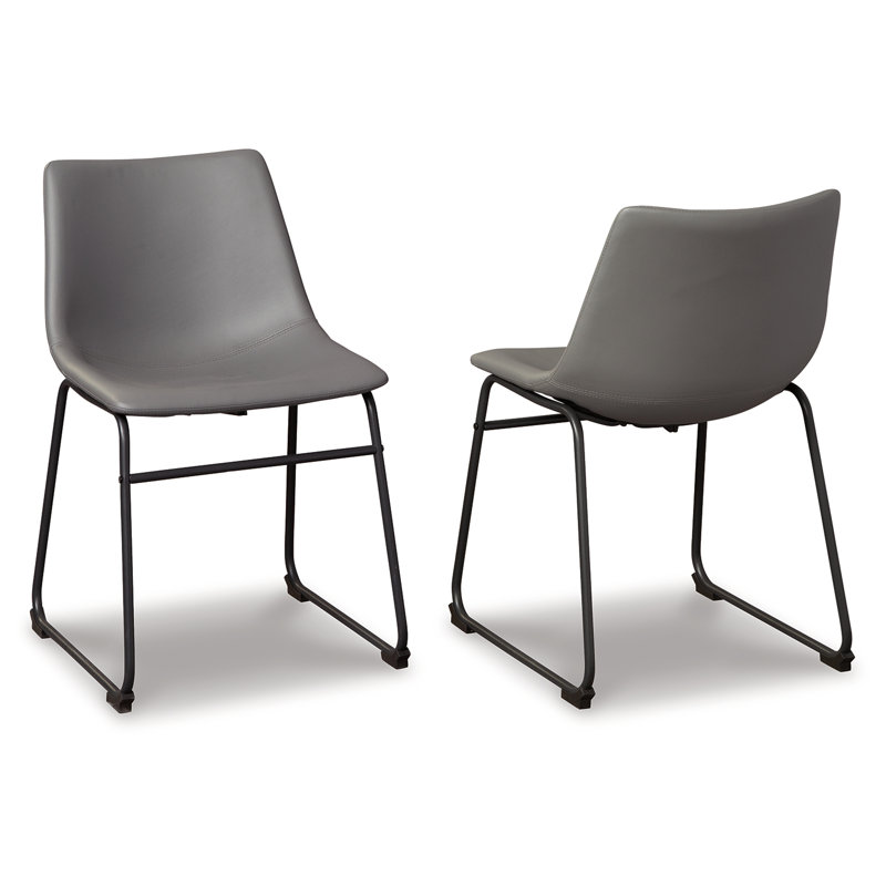 Chaise d'appoint en noir, Gris