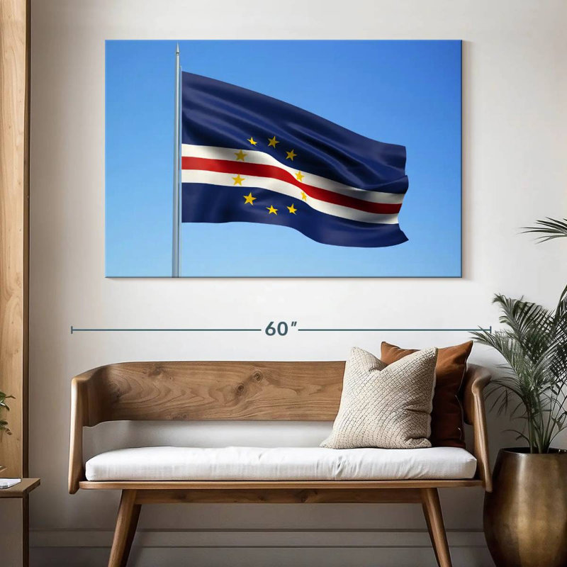Ciel bleu, drapeau du Cap-Vert