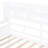 White Twin Size Daybed Featuring Wood Slat Support, Bedside Shelves, And Two Under - Bed Drawers Good For Small Living Spaces Bedrooms-1857111922-1857111924