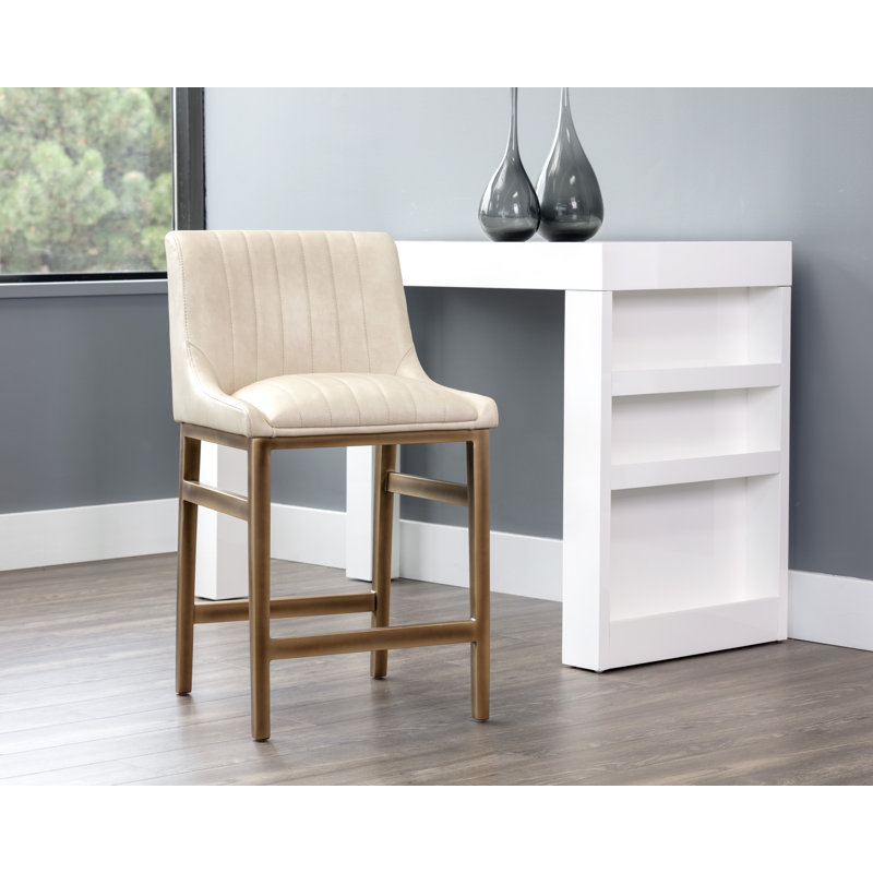 Tabouret de comptoir Halden - crème Bravo, Tabouret de comptoir (siège d'une hauteur de 26 p