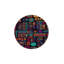 Tapis noir lavable décoratif à thème botanique-1262579116