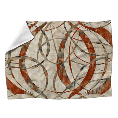  Couverture en molleton Abstract Curves