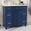 Ensemble de meuble-lavabo 36 po avec lavabo 36 po, meuble-lavabo moderne avec 3 tiroirs et portes à fermeture en douceur, armoire de salle de bain en bois massif avec lavabo encastré en céramique-1130416816-1130416819