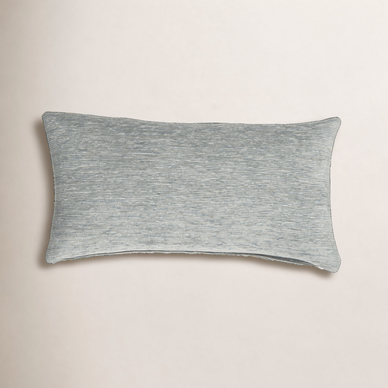 Throw Pillow, 21" x 12", Feather, Azure
