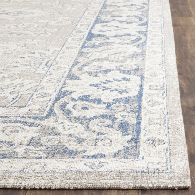 Tapis taupe Amiri, Rectangle 6 pi 7 po x 9 pi