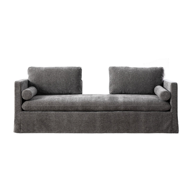 Canapé rembourré 82,68 po, Gris